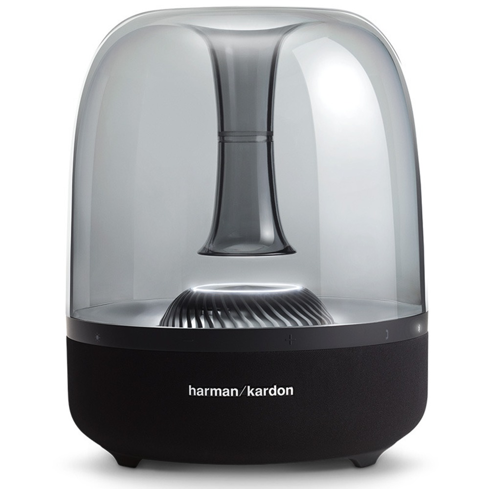 Купить портативную акустику Harman Kardon HAura Studio 2 Чёрный  (HKAURASTUDIO2BLKEU) недорого, отзывы, фотографии, характеристики, низкие  цены в интернет магазине БигТВ с доставкой по городу Москва