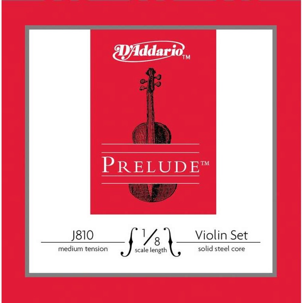 Струны для скрипки DAddario J810-1/8M Prelude