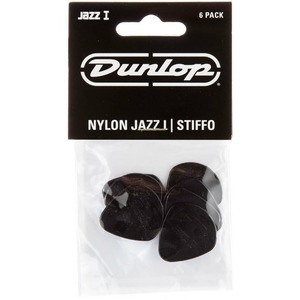 Медиатор DUNLOP 47P1S Nylon Jazz I Black Stiffo