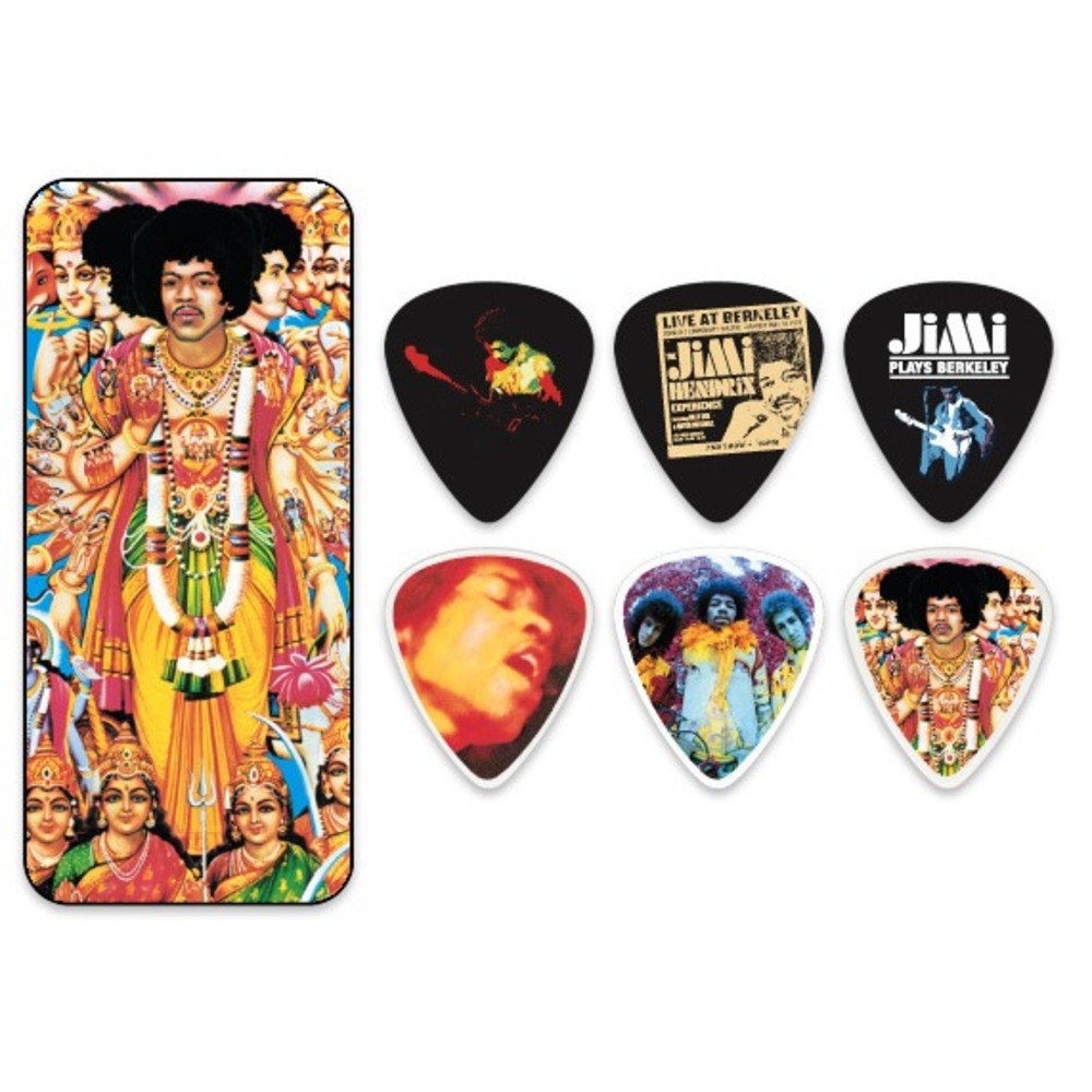 Медиатор DUNLOP JН-PT02М Bold as Love Pick Tin