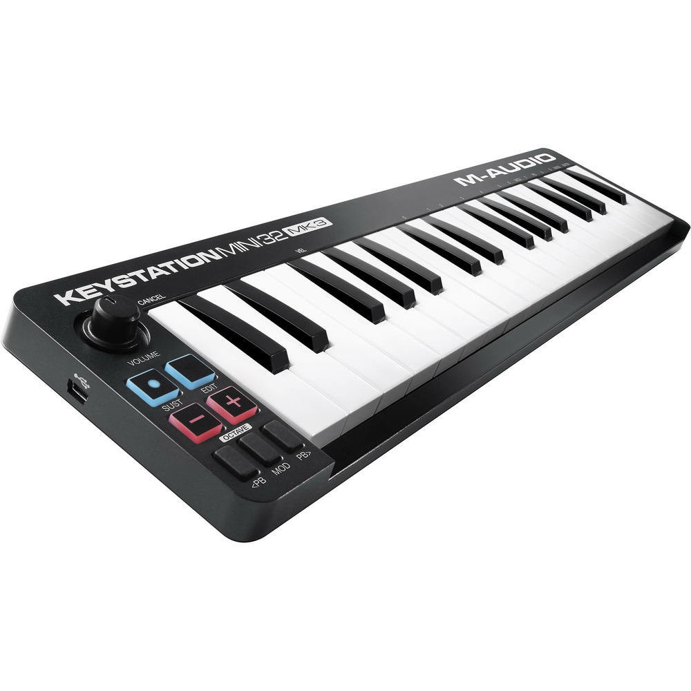 Купить миди клавиатура M-Audio Keystation Mini 32 MK3 недорого, отзывы,  фотографии, характеристики, низкие цены в интернет магазине БигТВ с  доставкой по городу Москва