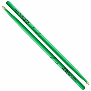 Палочки для барабана ZILDJIAN Z5AACDGG 5A ACORN NEON GREEN