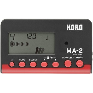 Тюнер/метроном KORG MA-2 BKRD