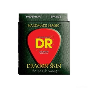 Струны для акустической гитары DR String Dragon Skin DSA-10