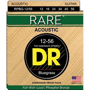 Струны для акустической гитары DR String Rare RPBG-12/56 Bluegrass