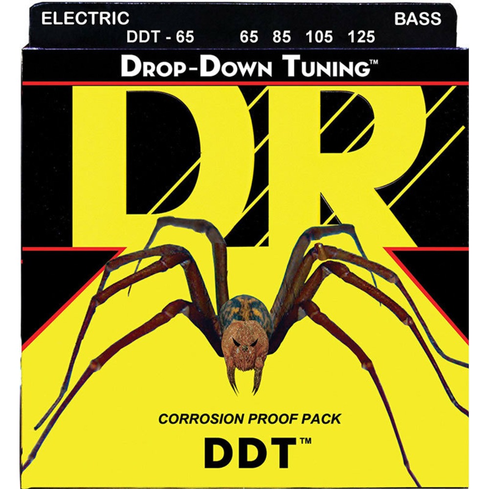 Струны для бас-гитары DR String Drop-Down Tuning DDT-65