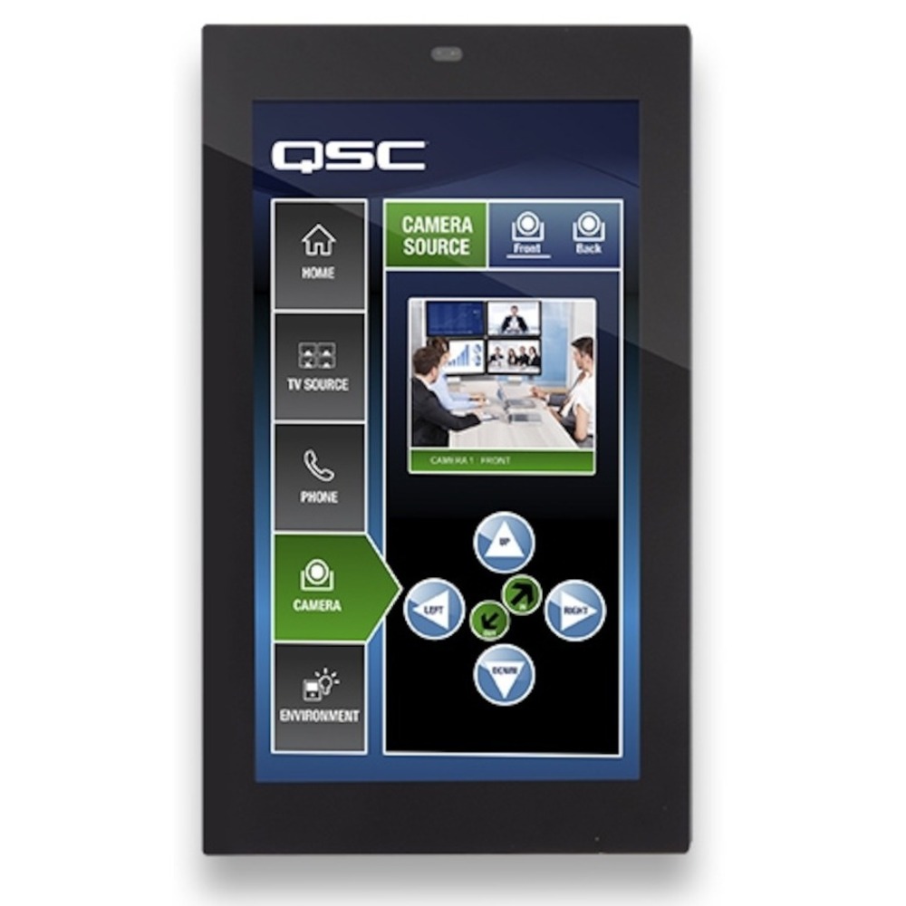 Купить сенсорный контроллер QSC QSC TSC-55W-G2-BK / Q-SYS 5.5 PoE недорого,  отзывы, фотографии, характеристики, низкие цены в интернет магазине БигТВ с  доставкой по городу Москва