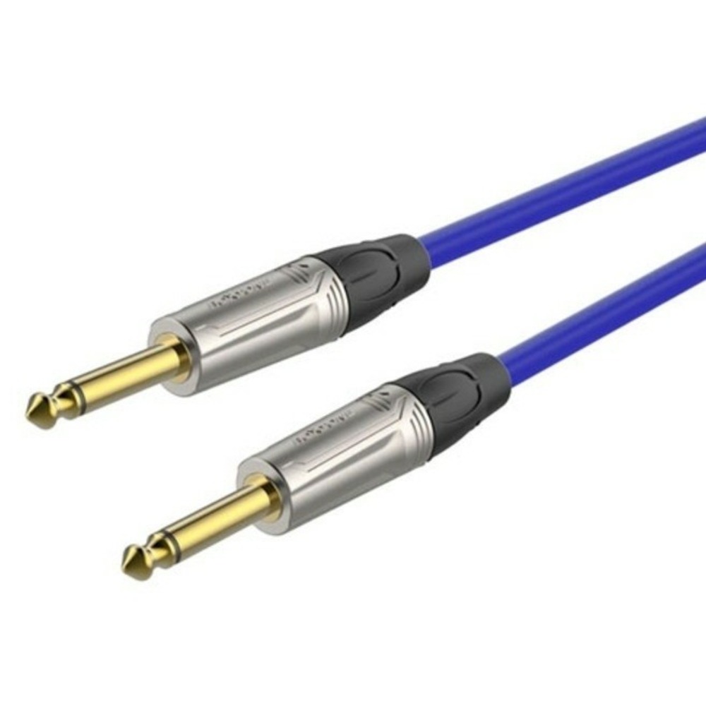 Кабель аудио 1xJack - 1xJack Roxtone TGJJ100-TBU/10 10.0m