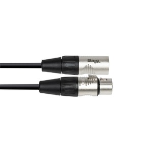 Кабель аудио 1xXLR - 1xXLR Stagg NPC030XMXFR 0.3m