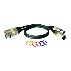 Кабель аудио 1xXLR - 1xXLR Rockcable RCL30351 D6 1.0m