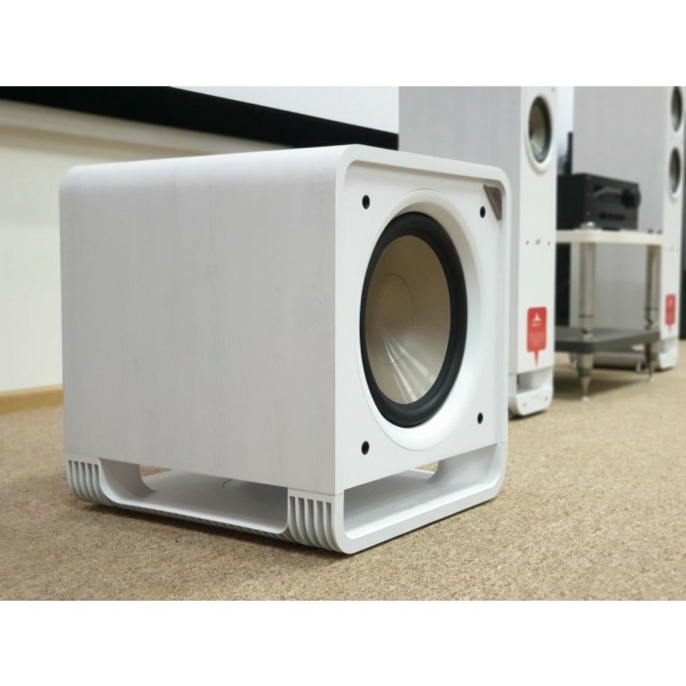 Купить фазоинверторный сабвуфер Polk Audio HTS SUB 12 White недорого,  отзывы, фотографии, характеристики, низкие цены в интернет магазине БигТВ с  доставкой по городу Москва