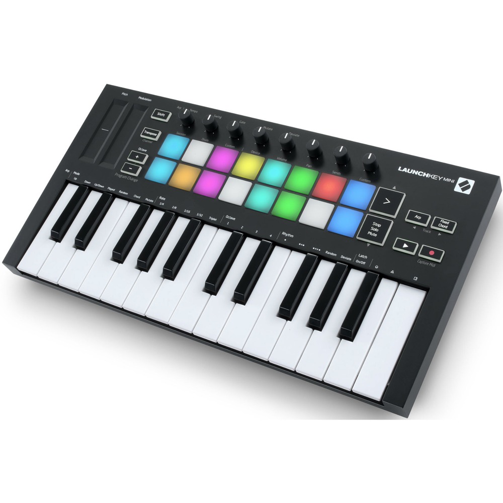 Купить миди клавиатура Novation LaunchKey Mini MK3 недорого, отзывы,  фотографии, характеристики, низкие цены в интернет магазине БигТВ с  доставкой по городу Москва