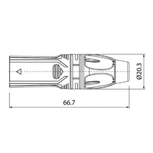 Разъем XLR (Папа) Roxtone RX3M-BS