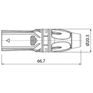 Разъем XLR (Папа) Roxtone RX3M-BS