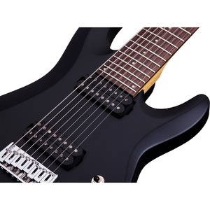 Гитара леворукая SCHECTER C-8 DELUXE SBK L/H