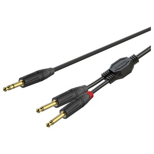 Кабель аудио 1xJack - 2xJack Roxtone GPTC130/1 1.0m