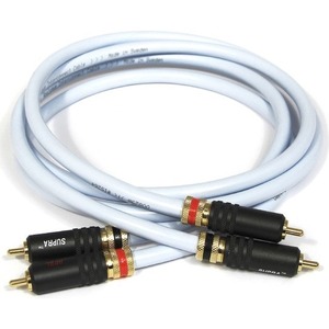 Кабель аудио 2xRCA - 2xRCA Supra EFF-IX 2.0m