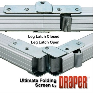 Экран для проектора Draper Ultimate Folding Screen HDTV (9:16) 338/133 162*292 MS1000X Grey