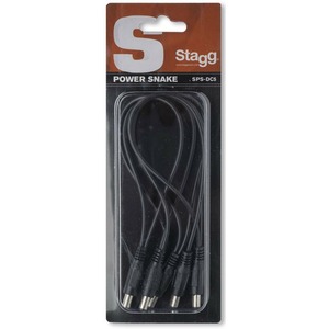 Распределитель питания на 5 педалей Stagg SPS-DC-5M1F