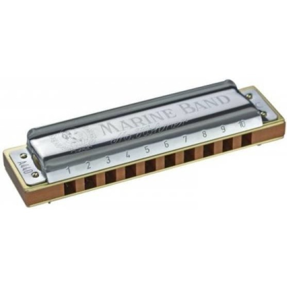 Губная гармошка Hohner Marine Band 1896/20 Eb нат.минор M1896446X