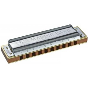 Губная гармошка Hohner Marine Band 1896/20 Eb нат.минор M1896446X