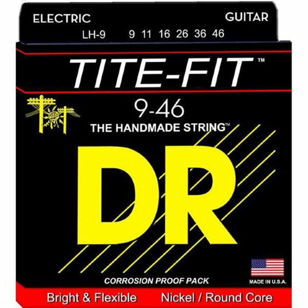 Струны для электрогитары DR String LH-9 TITE-FIT
