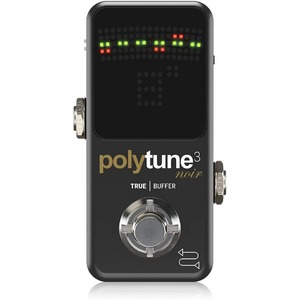 Тюнер/метроном Tc Electronic POLYTUNE 3 NOIR