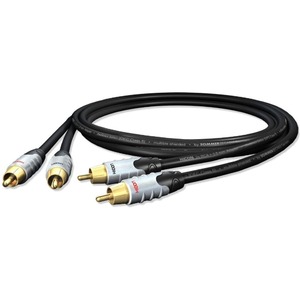 Кабель аудио 2xRCA - 2xRCA HIC-ON HIA-C2C2-0075 0.75m