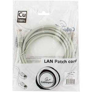 Патч-корд UTP Cat. 5e Cablexpert PP10-3M 3.0m