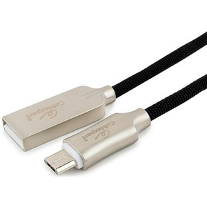 Кабель USB 2.0 Тип A - B micro Cablexpert CC-P-mUSB02Bk-0.5M 0.5m