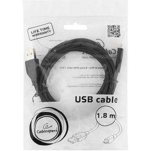 Кабель USB 2.0 Тип A - B micro Cablexpert CCP-mUSB2-AMBM-6 1.8m