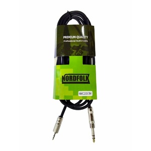 Кабель аудио 1xMini Jack - 1xJack NORDFOLK NMC203/1M 1.0m