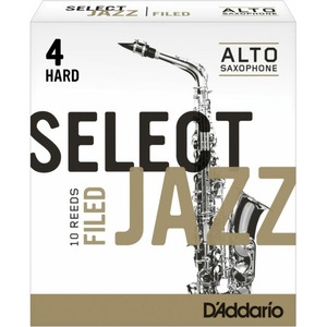 Трости для саксофона альт DAddario RSF10ASX4H Select Jazz Filed
