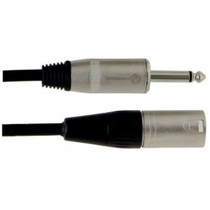 Кабель аудио 1xJack - 1xXLR Alpha Audio Pro Line 5.0 m 190600