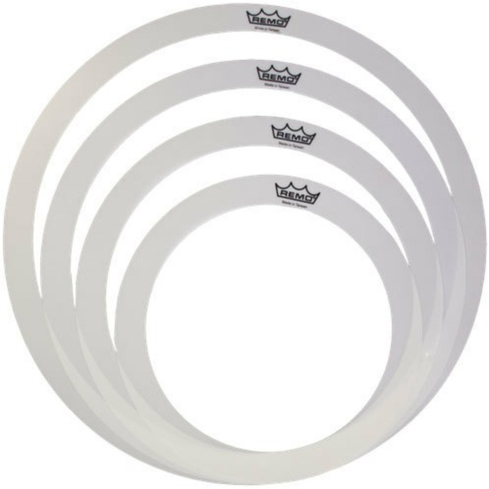 Кольца наклейки на пластики барабанов REMO RO-0246-00 10-12-14-16 Rem-O-Ring Pack