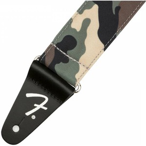 Ремень для гитары Fender 2 Camo Strap Woodland