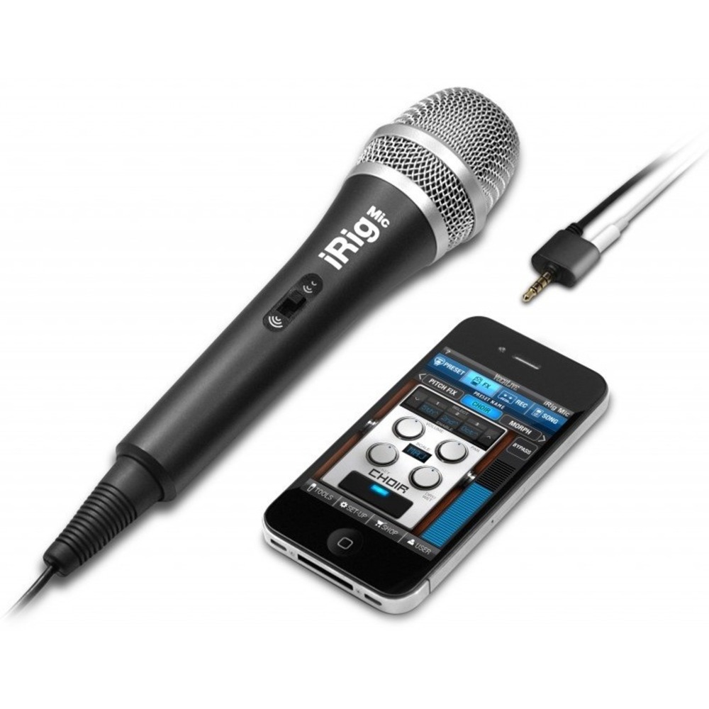 Купить микрофон для iOS/Android устройств IK MULTIMEDIA iRig-Mic недорого,  отзывы, фотографии, характеристики, низкие цены в интернет магазине БигТВ с  доставкой по городу Москва