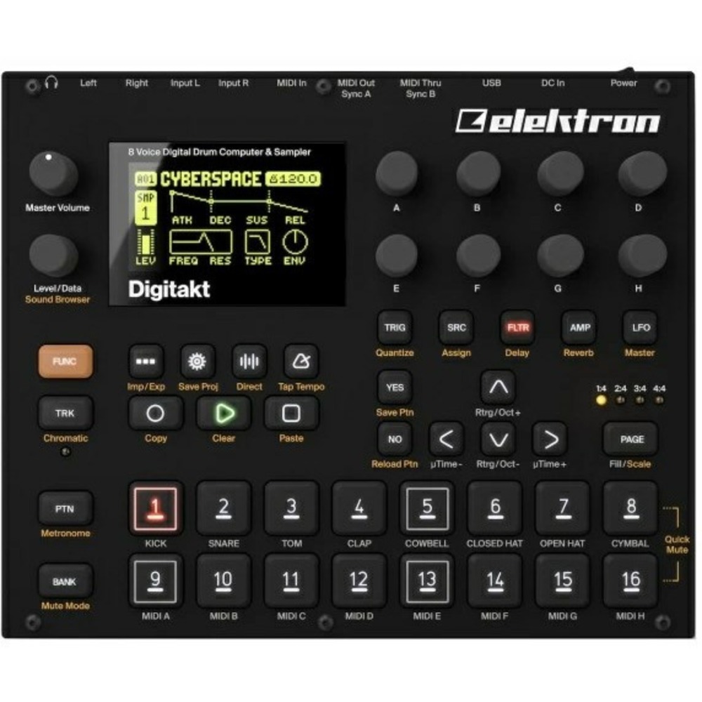 Купить драм-машину Elektron Digitakt недорого, отзывы, фотографии,  характеристики, низкие цены в интернет магазине БигТВ с доставкой по городу  Москва