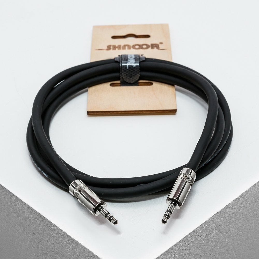 Кабель аудио 1xMini Jack - 1xMini Jack Shnoor MJMJ-S 1.5m