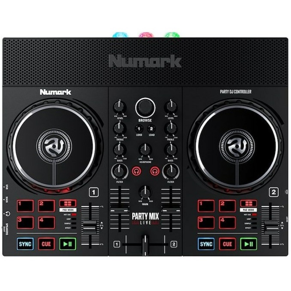 Купить DJ контроллера NUMARK PARTYMIX LIVE недорого, отзывы, фотографии,  характеристики, низкие цены в интернет магазине БигТВ с доставкой по городу  Москва