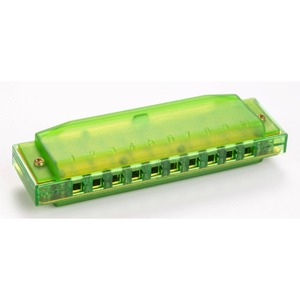 Губная гармошка Hohner Translucent Green M1110G