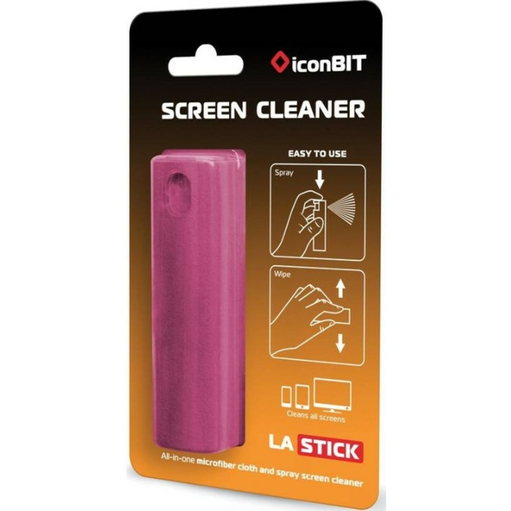 Средство для ухода за экранами IconBit LASTICK pink