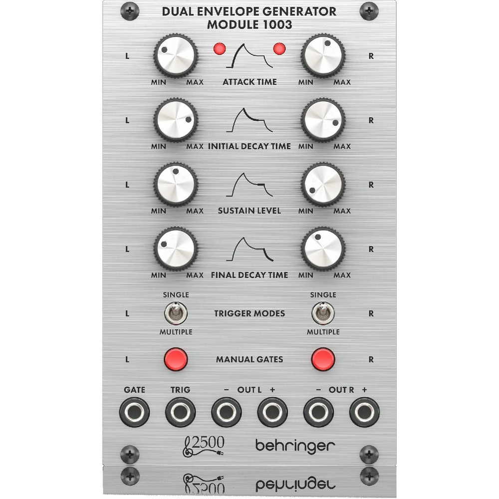 Модульный синтезатор Behringer DUAL ENVELOPE GENERATOR MODULE 1003