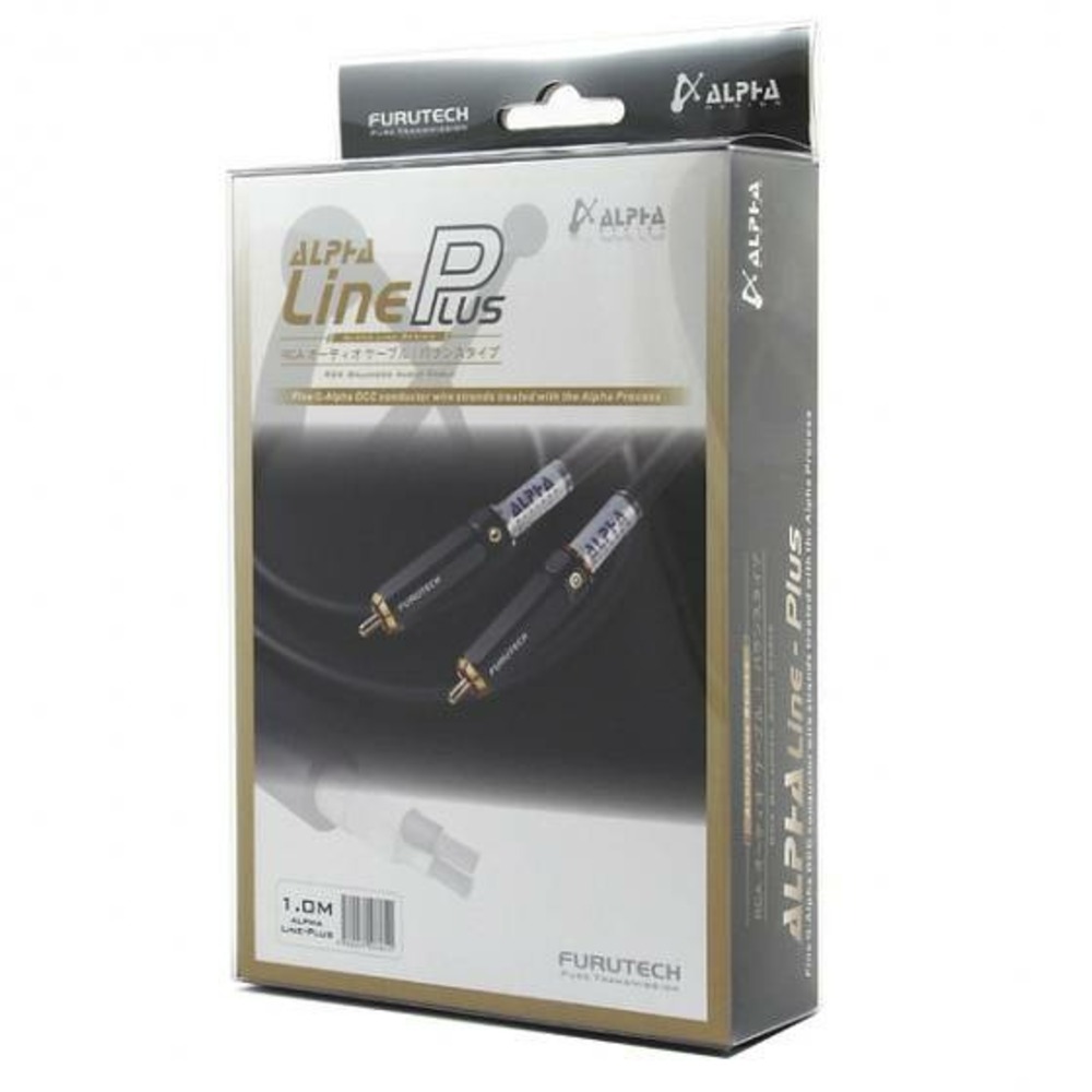 Кабель аудио 2xRCA - 2xRCA Furutech Alpha Line Plus 1.0m