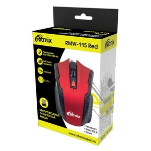 Мышь игровая Ritmix RMW-115 Red