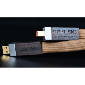 Кабель USB 2.0 Тип A - B Divini Audio LOGOS Pure Silver USB Cable 1.0m