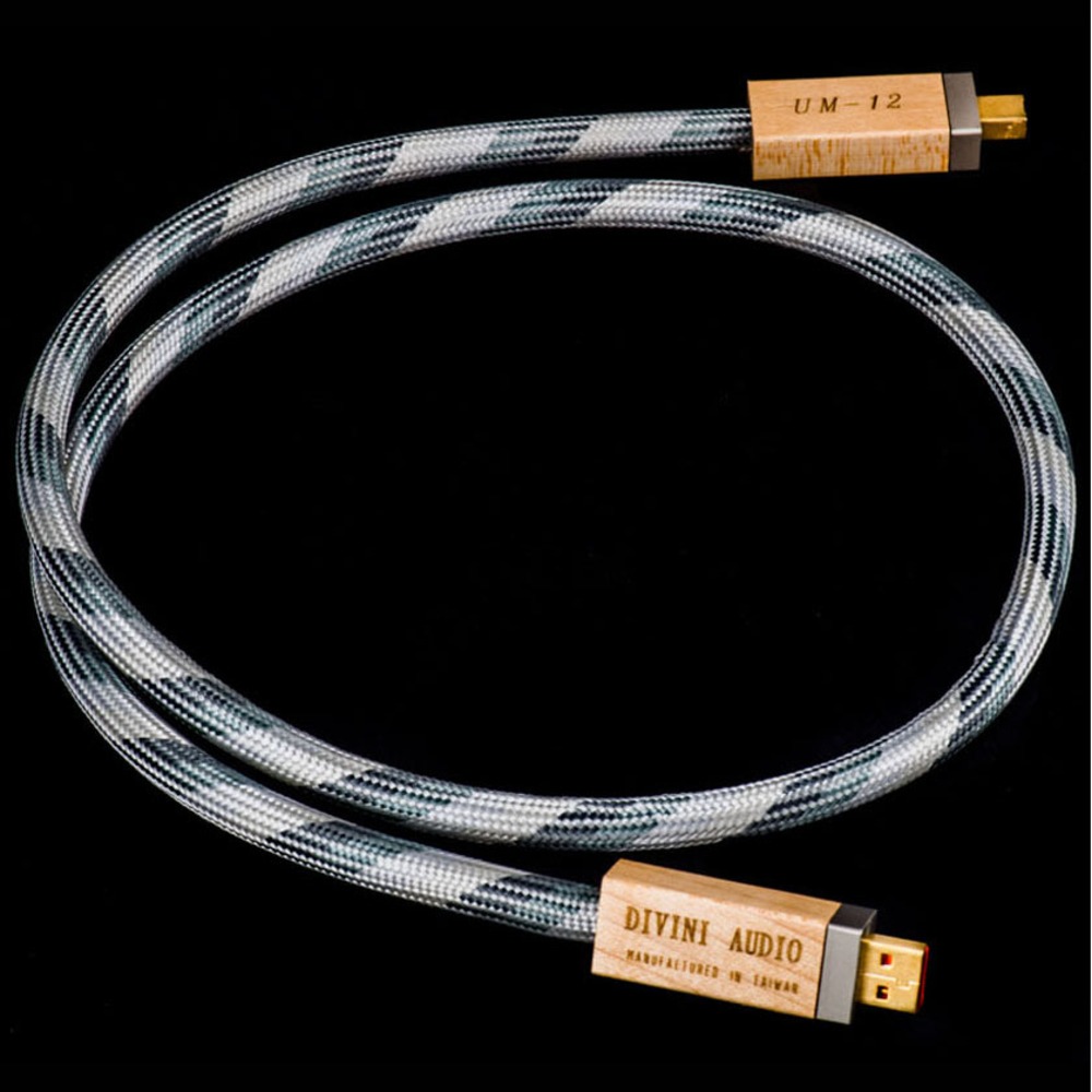 Кабель USB 2.0 Тип A - B Divini Audio UM-12 USB Cable 1.0m