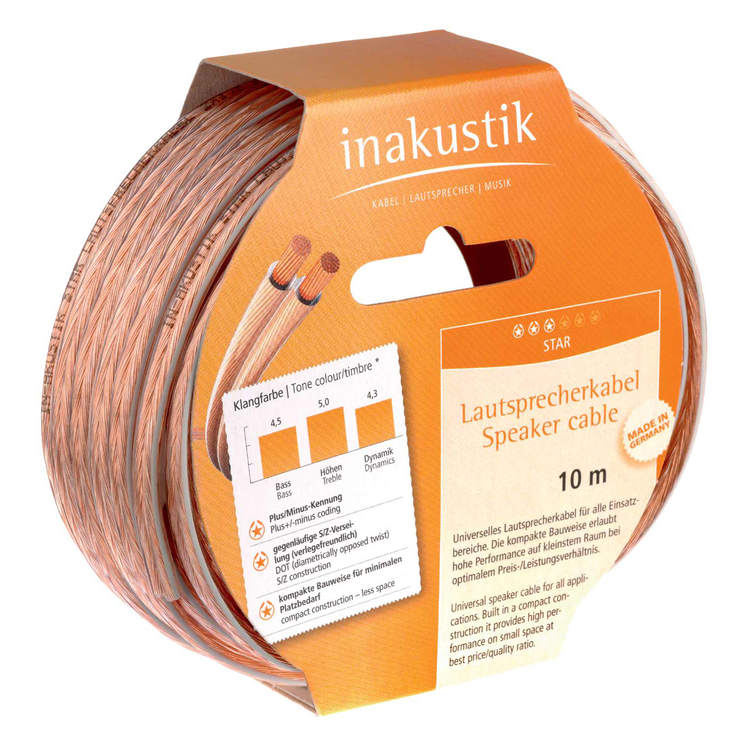 Кабель ls 2.5. Inakustik Star LS Cable 2x2.5. Inakustik Star LS, 2 X 4 mm2. Акустический кабель Inakustik. Inakustik Star LS Cable.