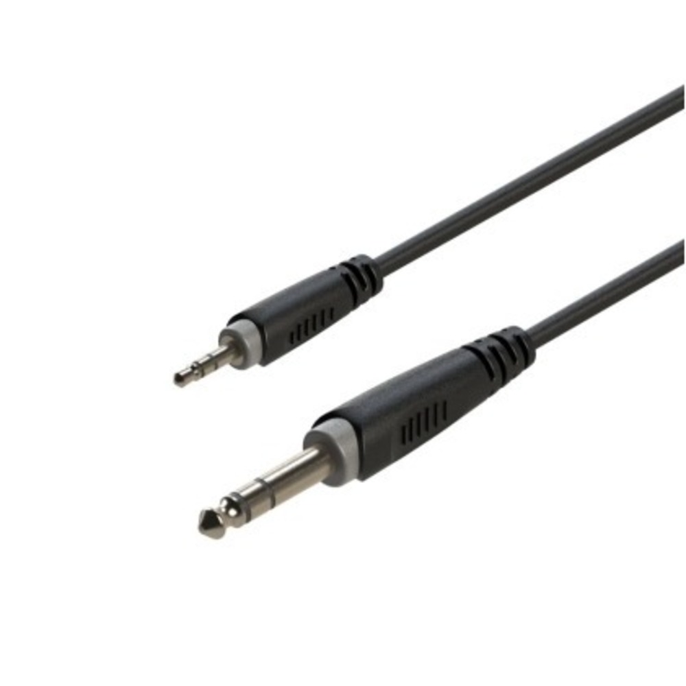 Кабель аудио 1xMini Jack - 1xJack Roxtone RACC280/0,3 0.3m