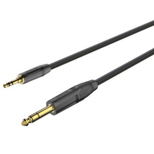 Кабель аудио 1xMini Jack - 1xJack Roxtone GPTC120/0,3 0.3m